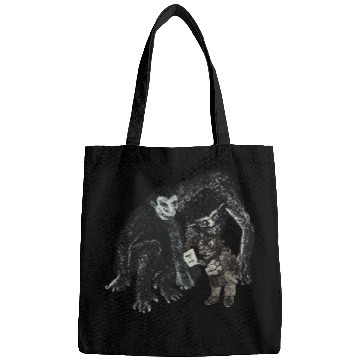 Discover Surreal Monster Art – Dark Humor What It Says Desi Bags