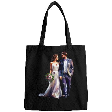 Discover Elegant Bride and Groom Wedding Design Bags