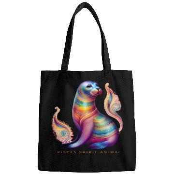 Discover Pisces Spirit Animal Seal Alebrije Female Bags
