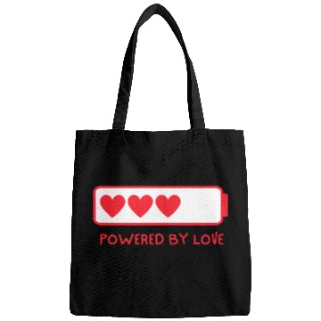 Discover Copy of Powered by love Bags