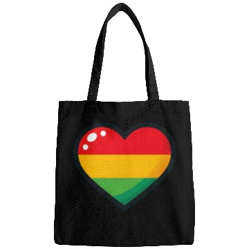 Discover A heart with one red one yellow Bags