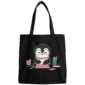 Discover Crafting Hobby Penguin Art Fun Bags