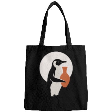 Discover Penguin Embrace Pottery Magic Scene Bags