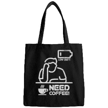 Discover Low Batt – Need Coffee! Bags