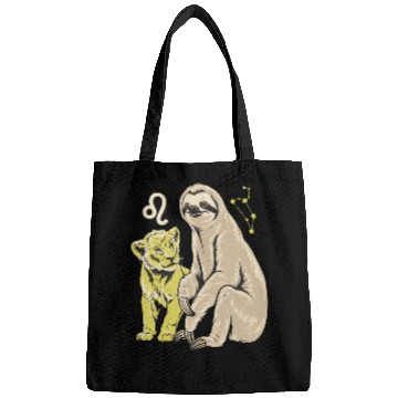 Discover Leo Zodiac Sloth and Lion Cub Magic Bags