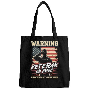 Discover Dysfunctional Veteran Proceed At Own Risk Bags