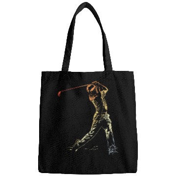 Discover Golfer Graphic Vintage Bags