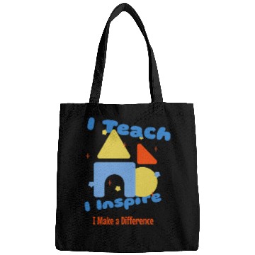 Discover I Teach, I Inspire, I Make a Difference Bags
