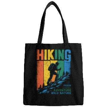 Discover Colorful Hiking Adventure Design Bags
