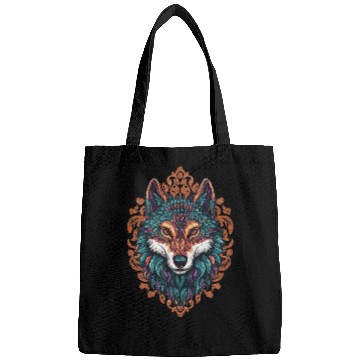 Discover Mystic Wolf – Boho & Mandala Art Bags