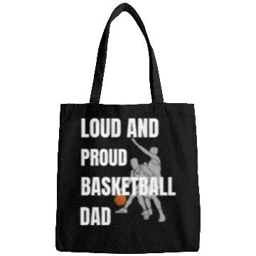 Discover Loud and Proud Basketball Dad Bags