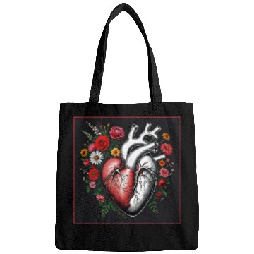 Discover Flower Heart Spring by Tobe Fonseca Bags