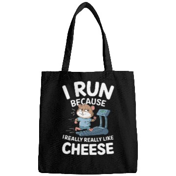Discover I Run Because I Really Really Like Cheese Bags