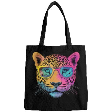 Discover Cheetah Wearing Sunglasses Hipster Style Bags