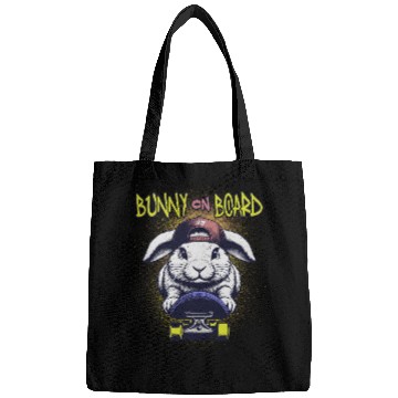 Discover Bunny on Board Street Style Skateboarding Rabbit Bags