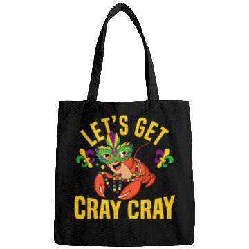 Discover Let's Get Cray Mardi Gras Funny Crawfish Boil Bags