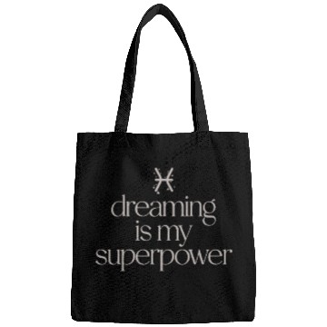 Discover Pisces Character Zodiac: Dreaming Is My Superpower Bags