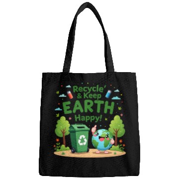 Discover ecycle & Keep Earth Happy Bags