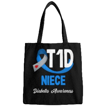Discover T1D Niece Diabetes Type 1 Awareness Bags