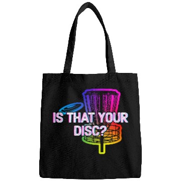 Discover Is That Your Disc Sarcastic Disc Golf Sarcasm Bags