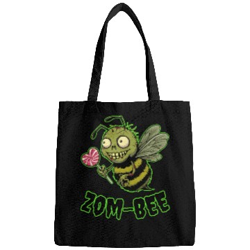 Discover Zom-BEE Funny Punny Zombie Bee Bags