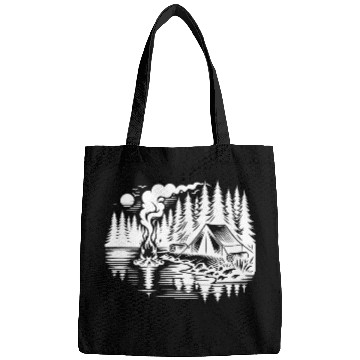Discover Forest Camping By The Lake Nature Experience Bags