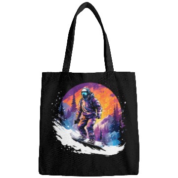 Discover Snowboarding 80s Look Bags