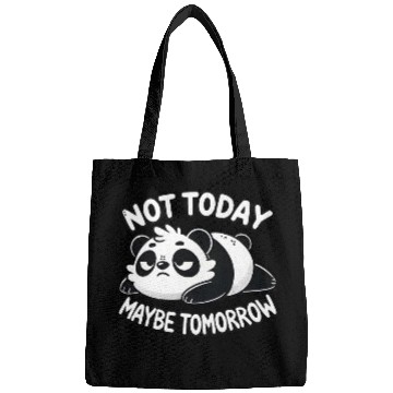 Discover Grumpy Panda – Not Today, Maybe Tomorrow Bags