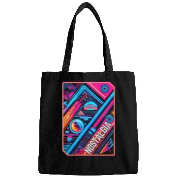 Discover Neon Nostalgia - Vintage vibes Bags