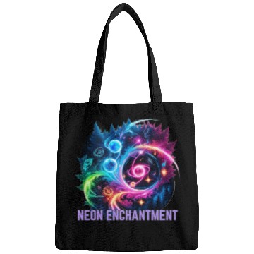 Discover Neon Enchantment - Magic made visible Bags