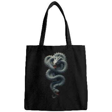 Discover Abyssal Serpent Designs Bags