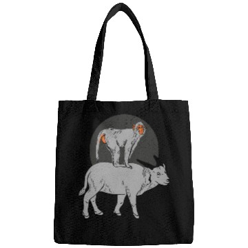Discover Monkey On the Cow Bags