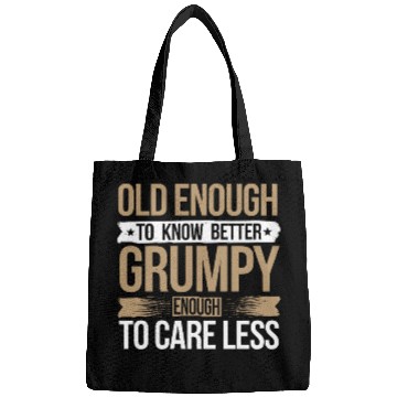Discover Grumpy Old Man Bags