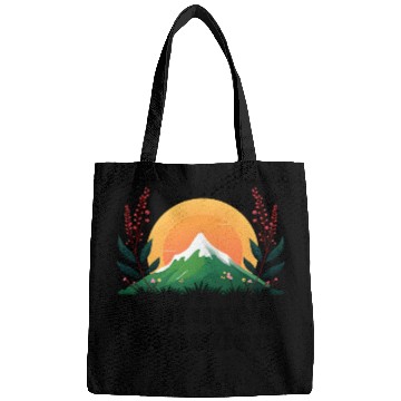 Discover Natures Wonder - Outdoors Hiking - Mountain Sunset Bags