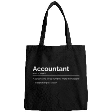 Discover Love for accounting except people definition Bags