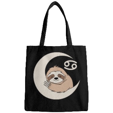 Discover Cancer Zodiac Sloth Embrace the Calmness Bags