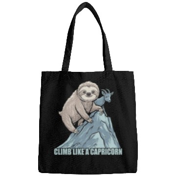 Discover Climb Like A Capricorn Zodiac Sloth Adventure Bags