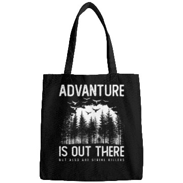 Discover Crime Serial Killer True Crime Satire Hiking Bags
