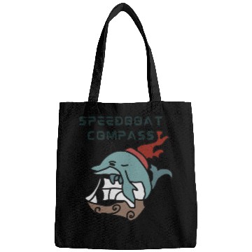 Discover Minimalist Dolphin sailing fast and fun Bags