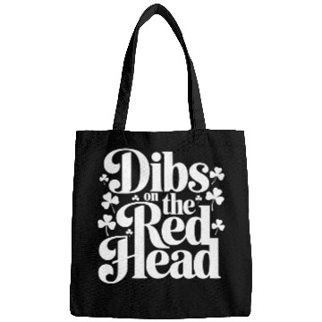 Discover Dibs on The Red Head Funny Saint Patrick's Day Bags