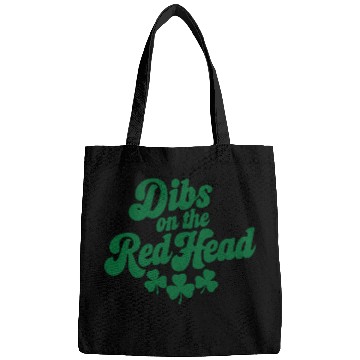 Discover Dibs on The Red Head Funny Saint Patrick's Day Bags