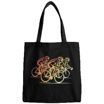 Discover Vintage Cycling Drawing Bags