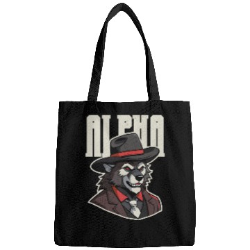 Discover Alpha Wolf – No Beta Behavior Bags
