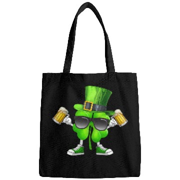 Discover Drinking Beer Shamrock Irish Patricks Day Bags