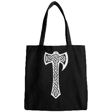 Discover Axe In Celtic Knot Tattoo Style Bags