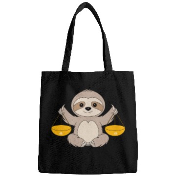 Discover Libra Zodiac Sloth Balancing Harmony Bags