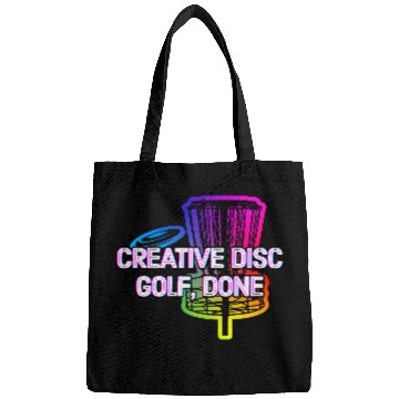 Discover Creative Disc Golf Done Motivational Quote Golfer Bags
