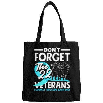 Discover PTSD Awareness Don't Forget Veterans Bags