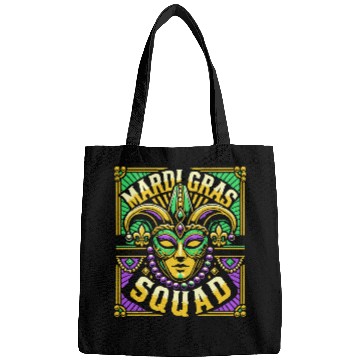 Discover Mardi Gras Squad Mask Beads Celebration Bags