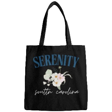 Discover Serenity, SC Raglan Baseball Bags